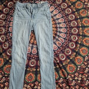 Hollister 24" 0S High Rise Jeggings